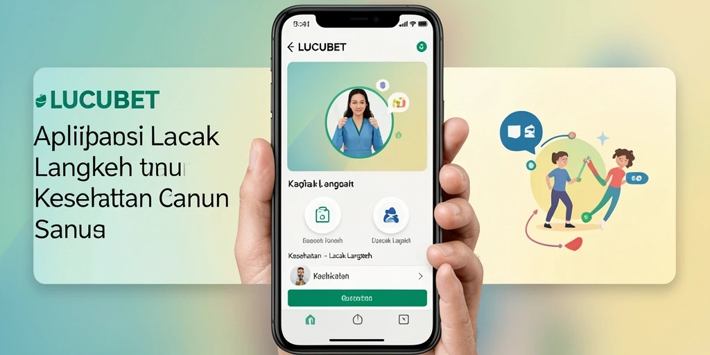 Screenshot antarmuka LUCUBET menampilkan fitur Lacak Langkah yang sederhana.