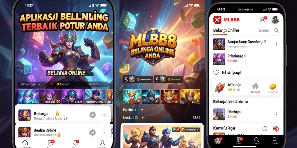 Antarmuka pengguna MLBB8 yang menarik dan fungsional.